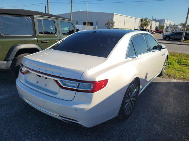 used 2017 Lincoln Continental car, priced at $11,987