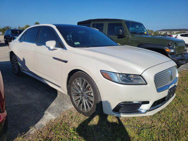 used 2017 Lincoln Continental car, priced at $11,987