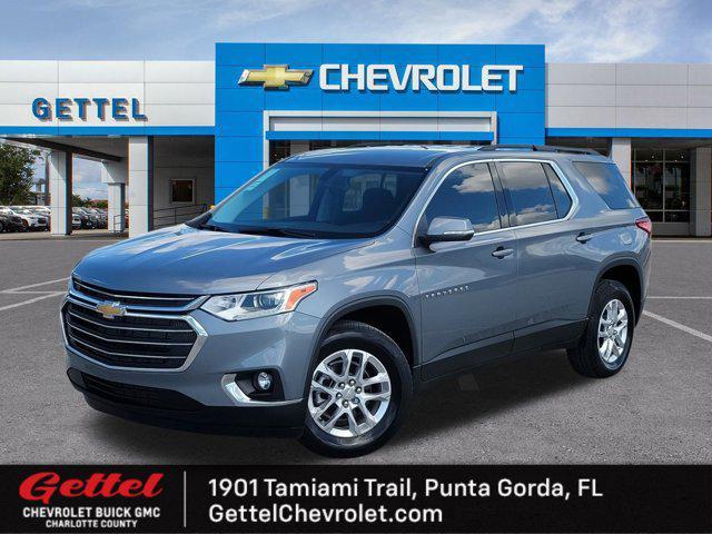 used 2021 Chevrolet Traverse car, priced at $33,987