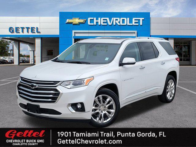 used 2021 Chevrolet Traverse car, priced at $37,987