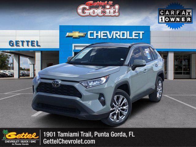 used 2021 Toyota RAV4 car, priced at $25,987
