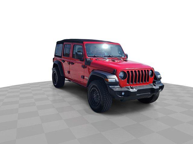 used 2019 Jeep Wrangler Unlimited car, priced at $25,787