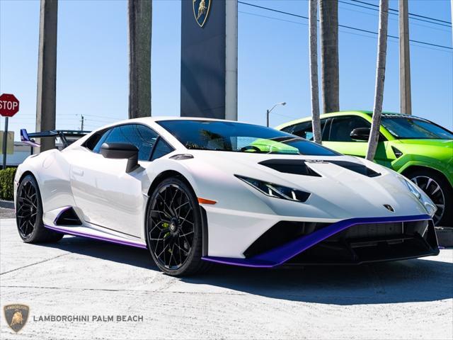 used 2022 Lamborghini Huracan STO car, priced at $372,951