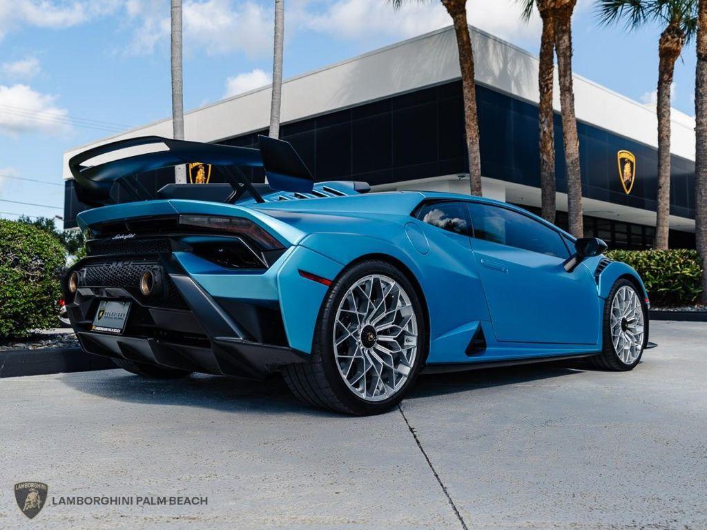 used 2023 Lamborghini Huracan STO car, priced at $399,951