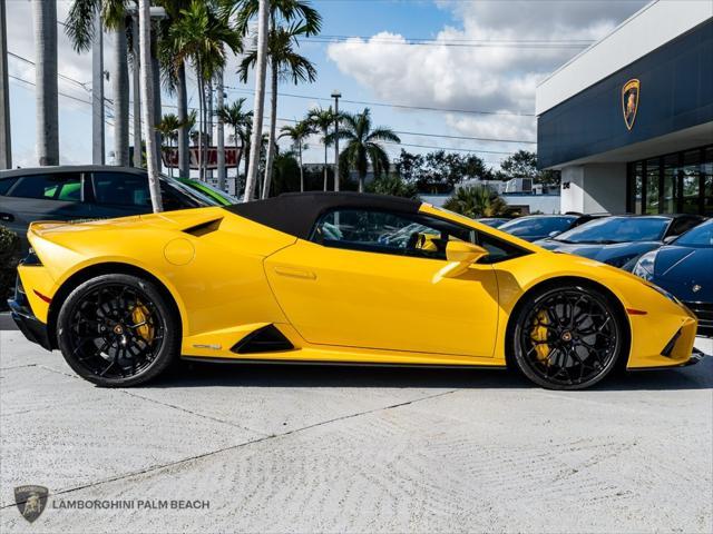 used 2022 Lamborghini Huracan EVO car, priced at $294,900