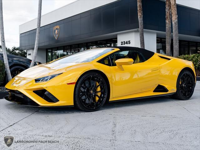 used 2022 Lamborghini Huracan EVO car, priced at $294,900