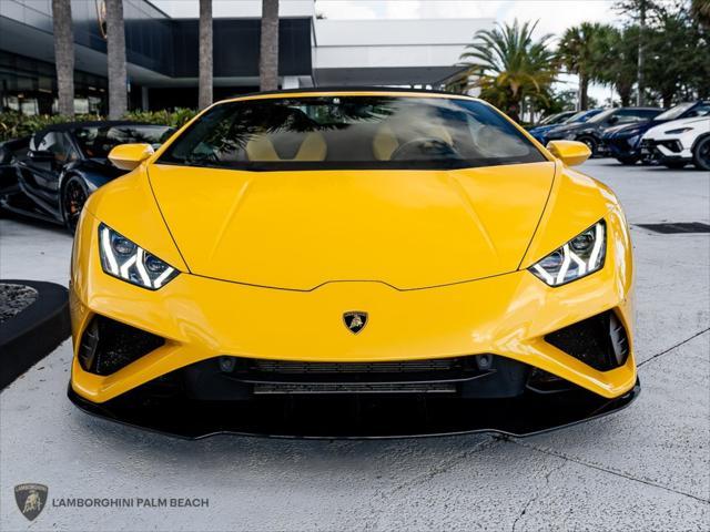 used 2022 Lamborghini Huracan EVO car, priced at $294,900