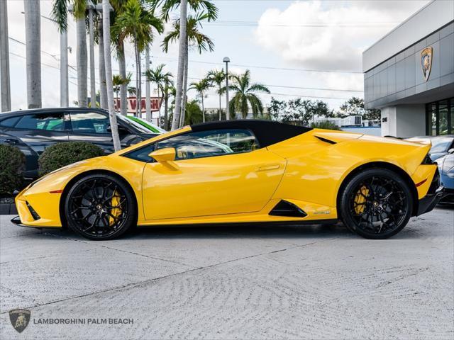 used 2022 Lamborghini Huracan EVO car, priced at $294,900