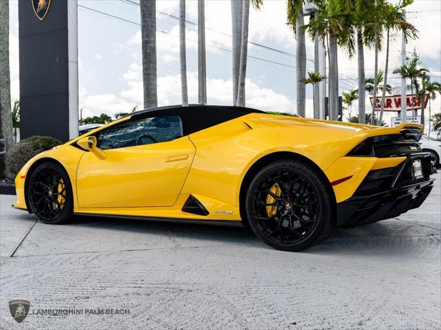 used 2022 Lamborghini Huracan EVO car, priced at $294,900