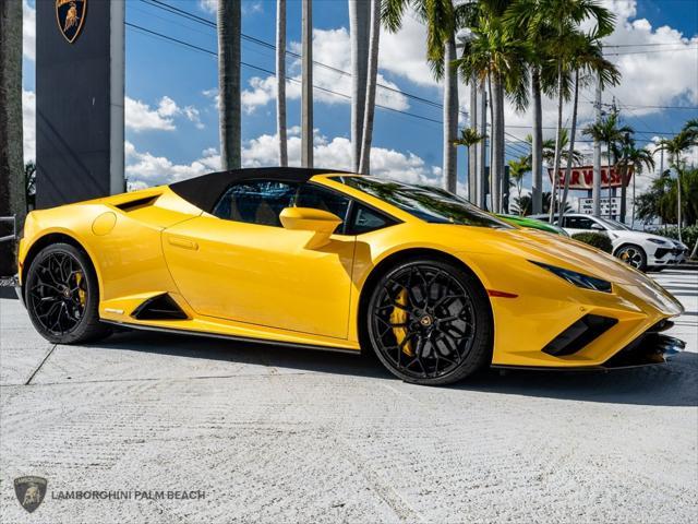 used 2022 Lamborghini Huracan EVO car, priced at $294,900