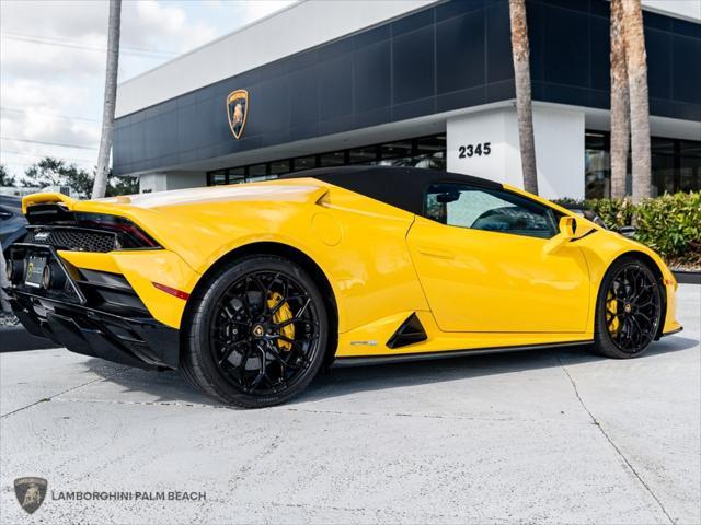 used 2022 Lamborghini Huracan EVO car, priced at $294,900