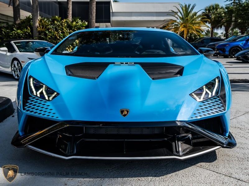 used 2022 Lamborghini Huracan STO car, priced at $419,951