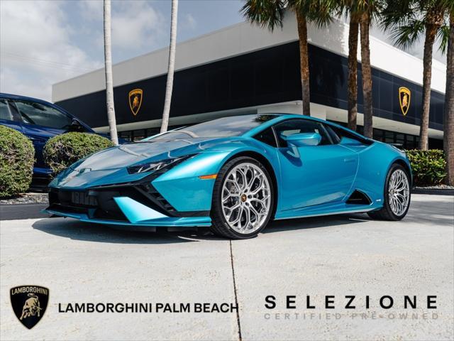 used 2024 Lamborghini Huracan Tecnica car, priced at $329,951