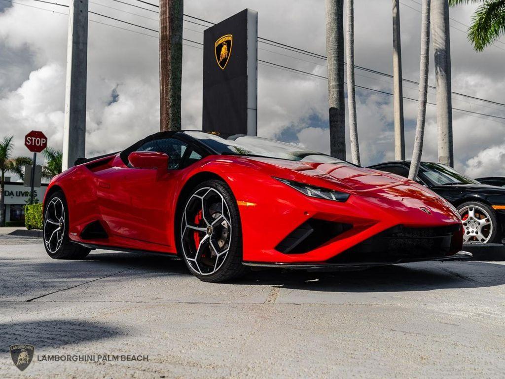 used 2021 Lamborghini Huracan EVO car, priced at $284,951