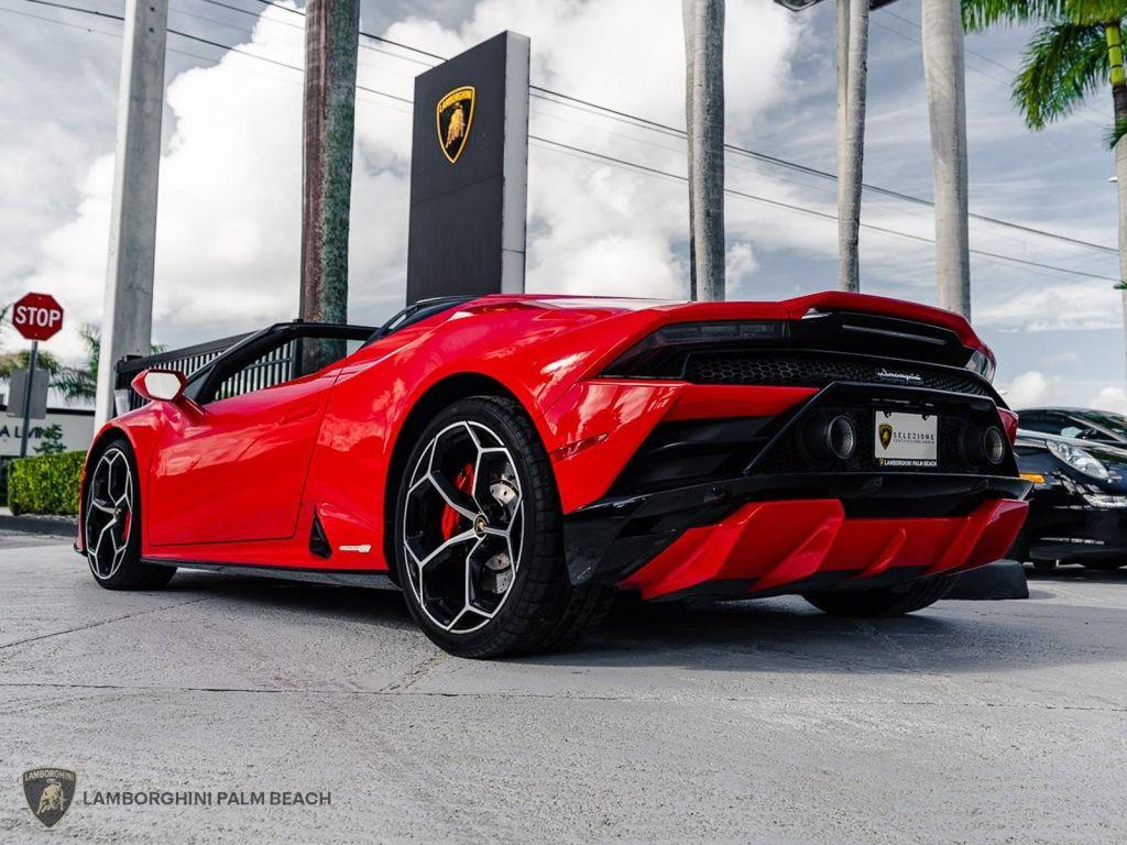 used 2021 Lamborghini Huracan EVO car, priced at $284,951