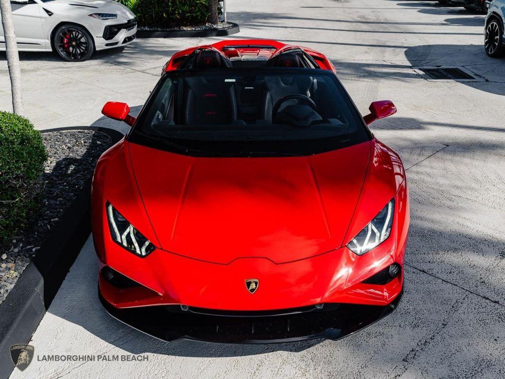 used 2021 Lamborghini Huracan EVO car, priced at $284,951