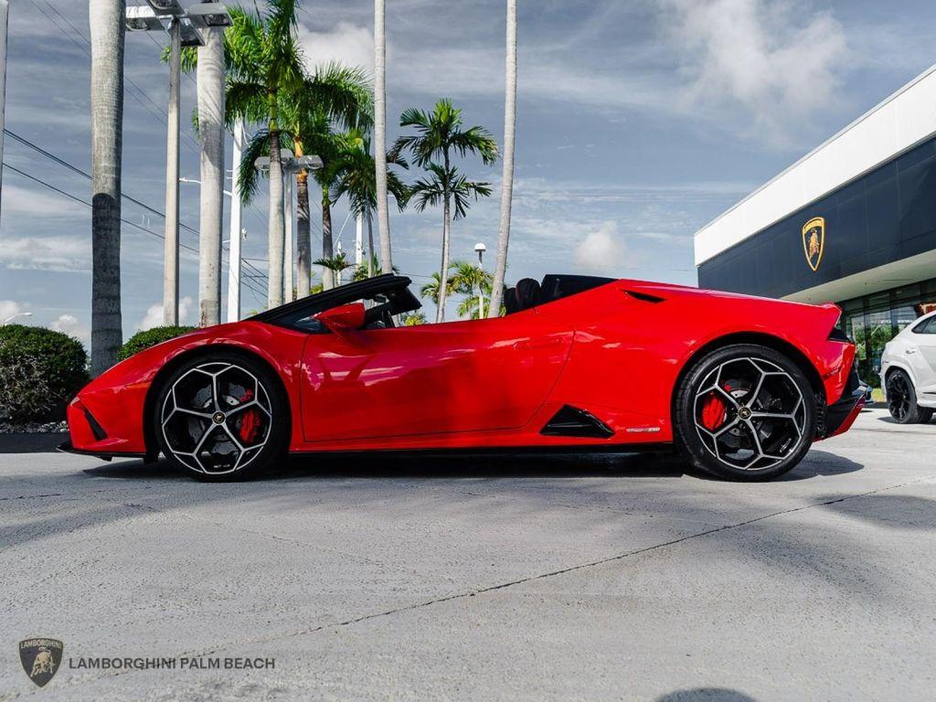 used 2021 Lamborghini Huracan EVO car, priced at $284,951