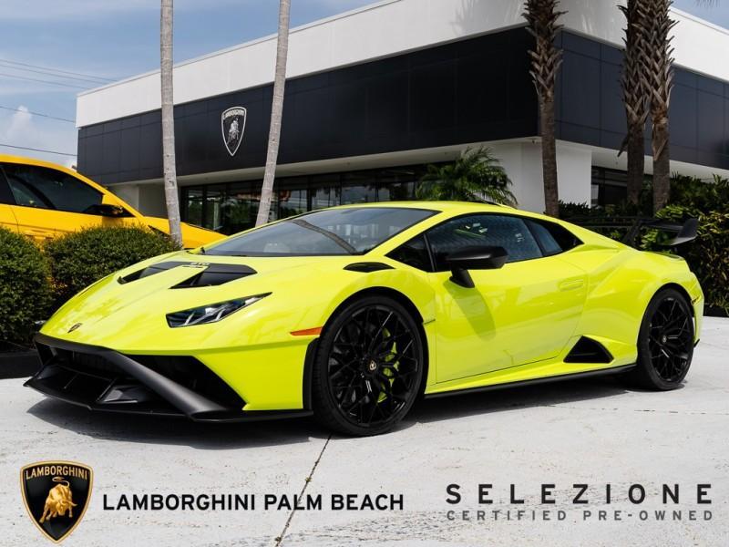 used 2022 Lamborghini Huracan STO car, priced at $354,951