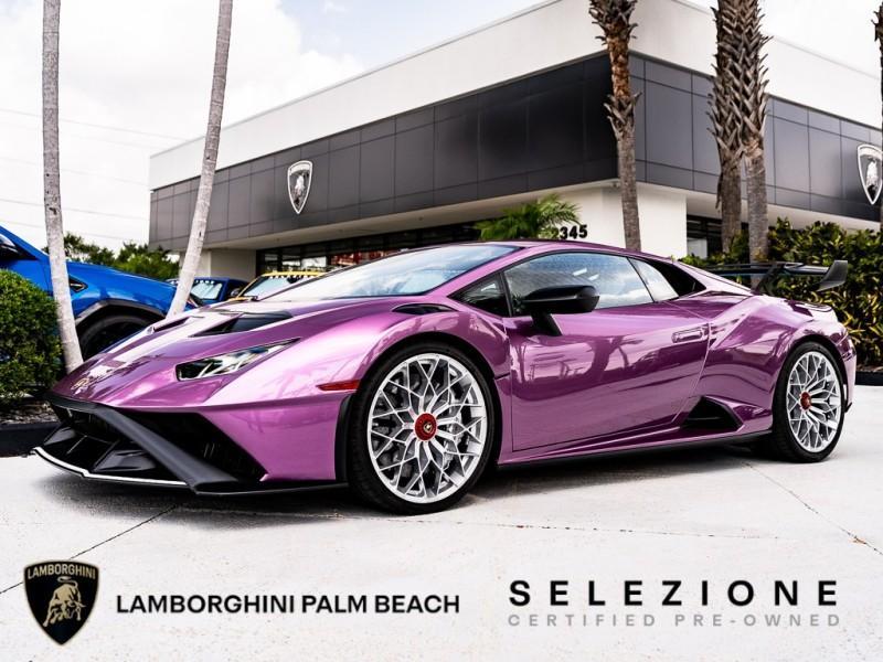 used 2022 Lamborghini Huracan STO car, priced at $379,951