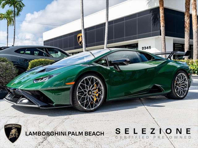 used 2023 Lamborghini Huracan STO car, priced at $390,951