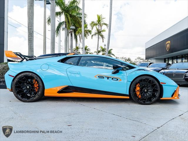 used 2023 Lamborghini Huracan STO car, priced at $394,951