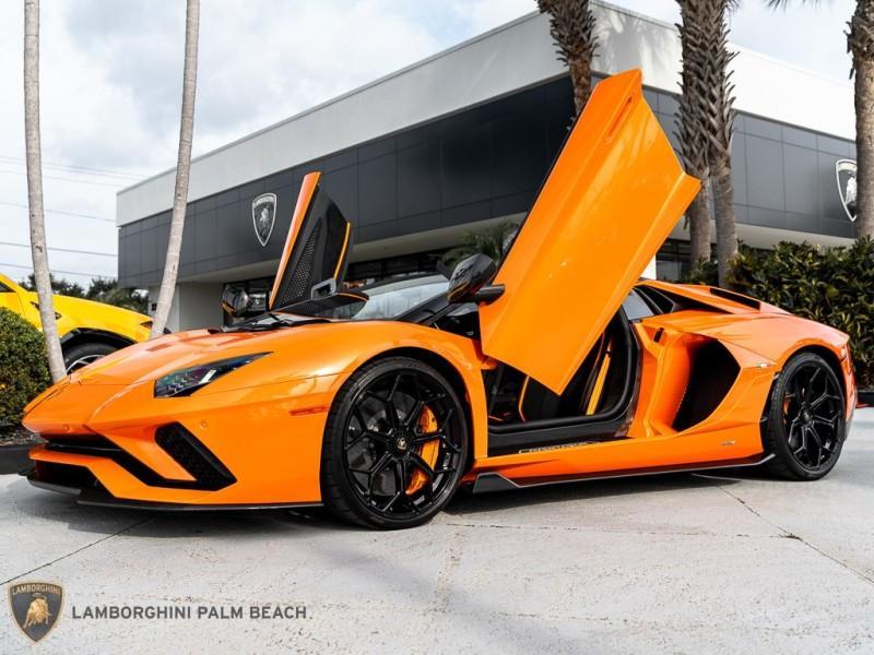 used 2022 Lamborghini Aventador SVJ car, priced at $767,951