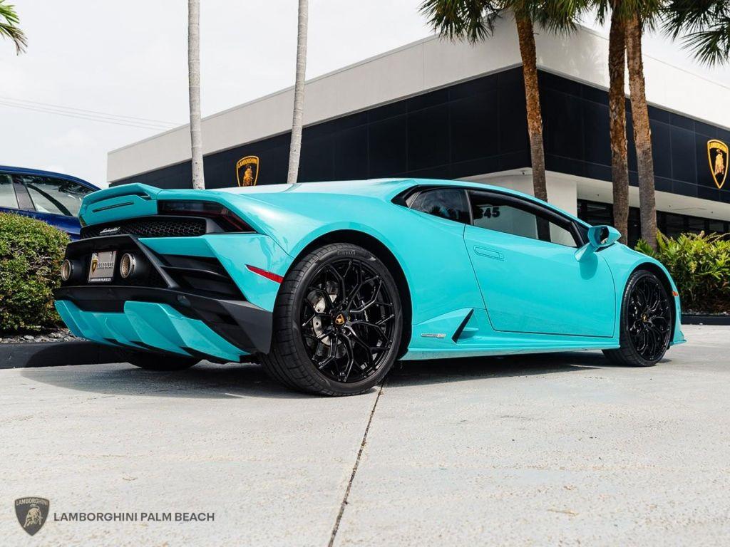 used 2022 Lamborghini Huracan EVO car, priced at $294,951