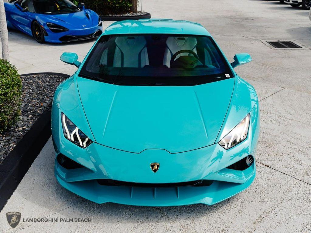 used 2022 Lamborghini Huracan EVO car, priced at $294,951