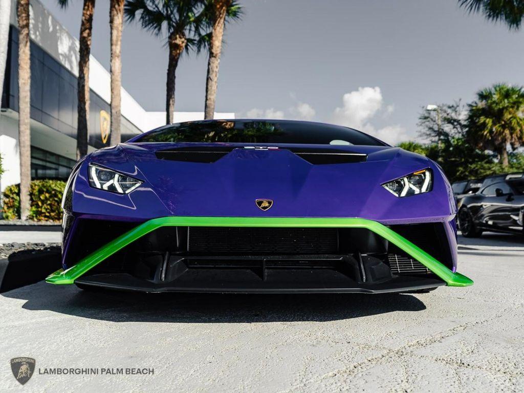 used 2024 Lamborghini Huracan STO car, priced at $419,951