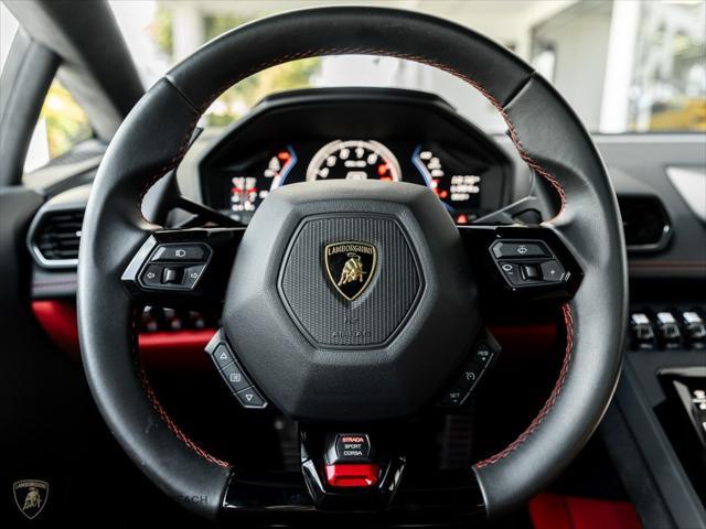 used 2020 Lamborghini Huracan EVO car, priced at $269,000