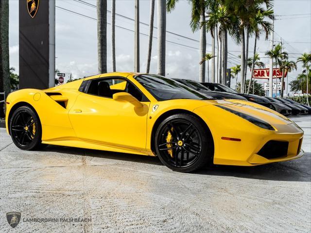 used 2018 Ferrari 488 Spider car, priced at $289,900