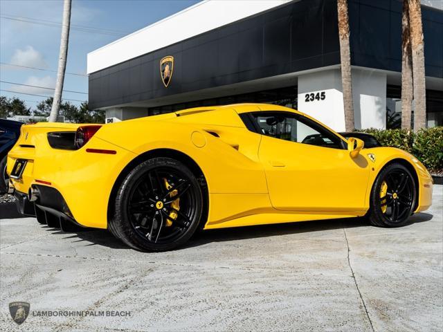 used 2018 Ferrari 488 Spider car, priced at $289,900