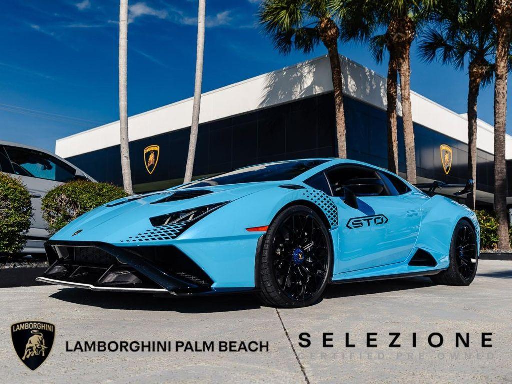 used 2022 Lamborghini Huracan STO car, priced at $395,951