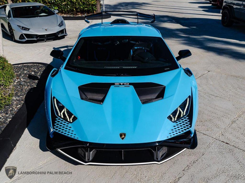 used 2022 Lamborghini Huracan STO car, priced at $395,951