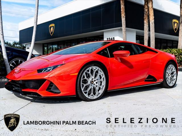 used 2020 Lamborghini Huracan EVO car, priced at $279,900