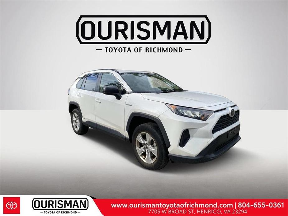 used 2021 Toyota RAV4 Hybrid car, priced at $29,677