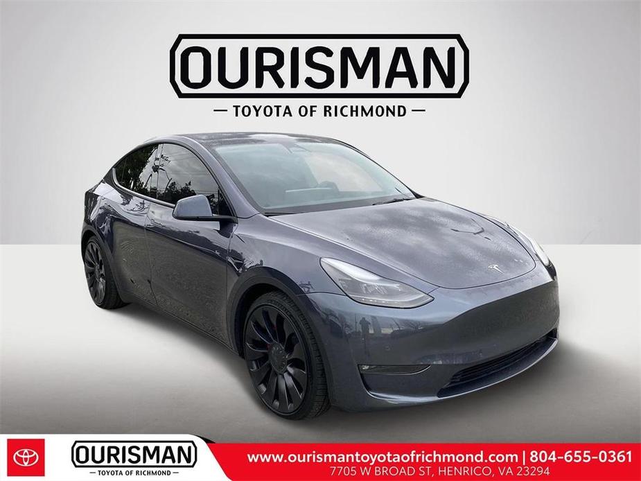 used 2022 Tesla Model Y car, priced at $28,477