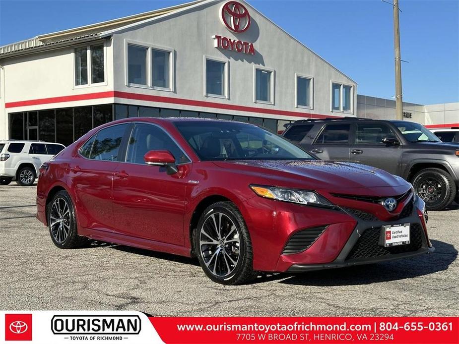 used 2018 Toyota Camry Hybrid car, priced at $21,477