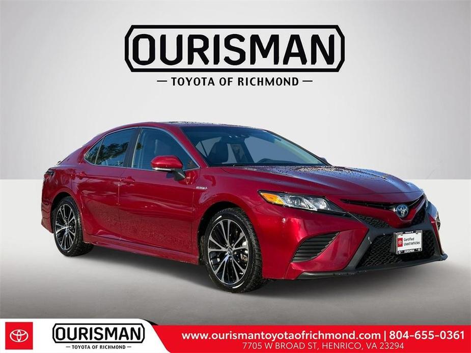 used 2018 Toyota Camry Hybrid car, priced at $21,277