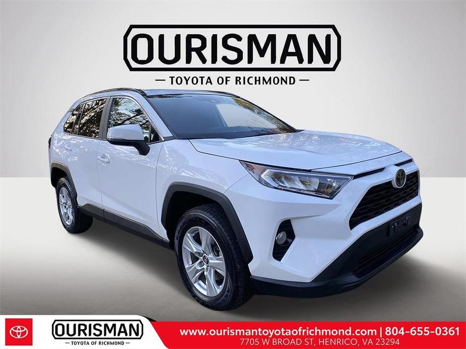 used 2021 Toyota RAV4 car, priced at $25,377