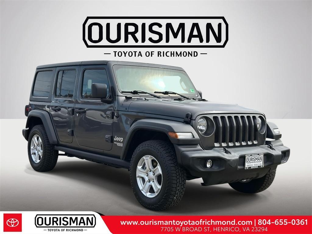 used 2018 Jeep Wrangler Unlimited car, priced at $20,788