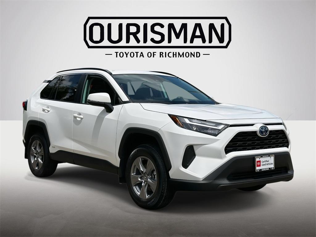 used 2022 Toyota RAV4 Hybrid car, priced at $34,388