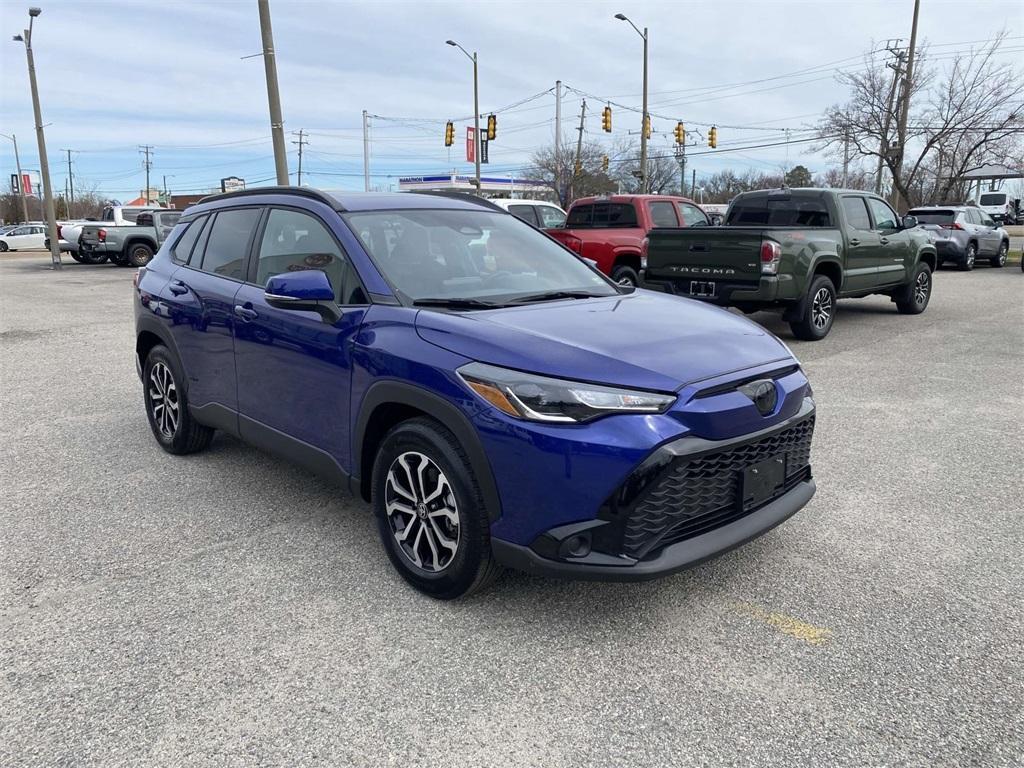 used 2024 Toyota Corolla Cross Hybrid car, priced at $30,877