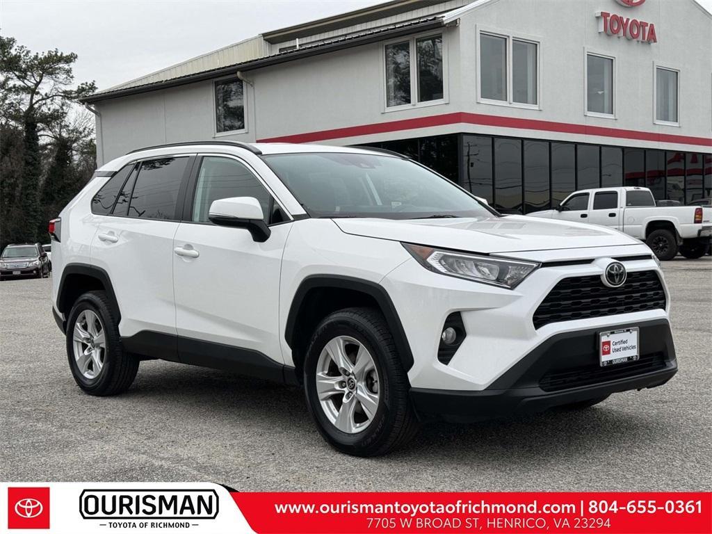 used 2021 Toyota RAV4 car, priced at $25,733