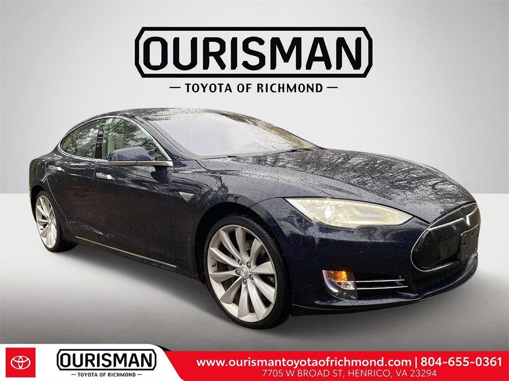 used 2013 Tesla Model S car, priced at $16,588