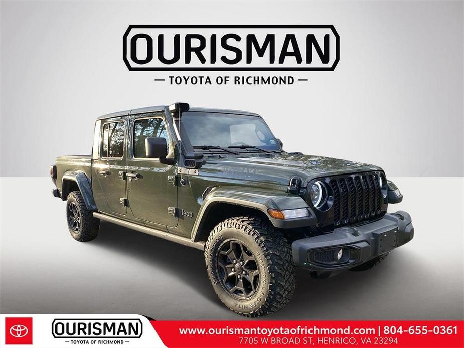 used 2021 Jeep Gladiator car, priced at $31,788