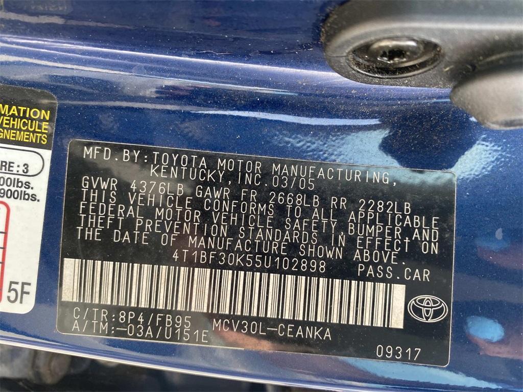 used 2005 Toyota Camry car, priced at $7,588