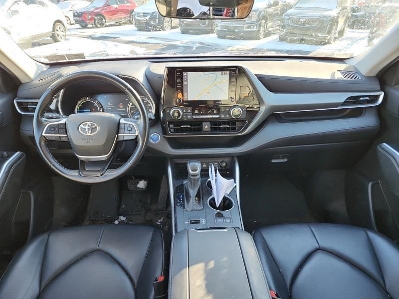 used 2022 Toyota Highlander Hybrid car, priced at $37,988