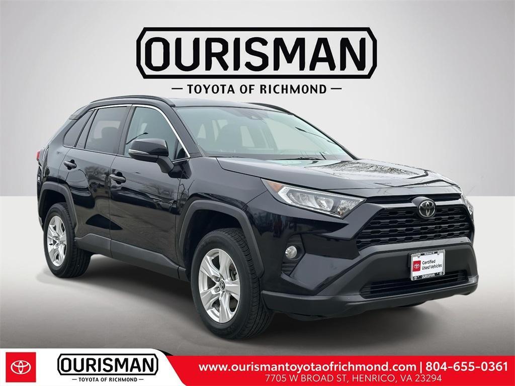 used 2021 Toyota RAV4 car, priced at $22,377