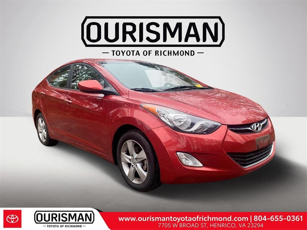 used 2013 Hyundai Elantra car, priced at $9,588